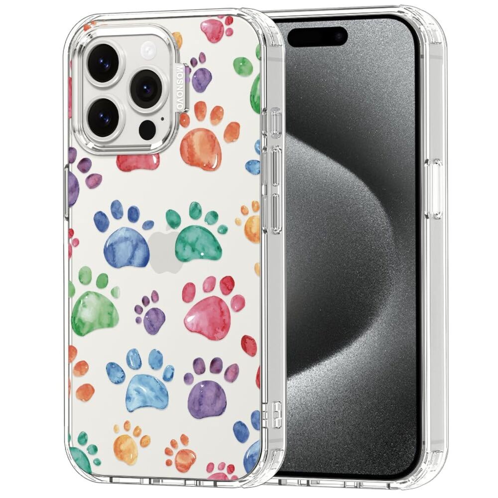 IPhone 15 Pro Max, Clear TPU Bumper Phone Case Cover, 20L-175PH016